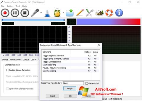 Ekraanipilt Absolute Sound Recorder Windows 7