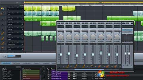 Ekraanipilt MAGIX Music Maker Windows 7