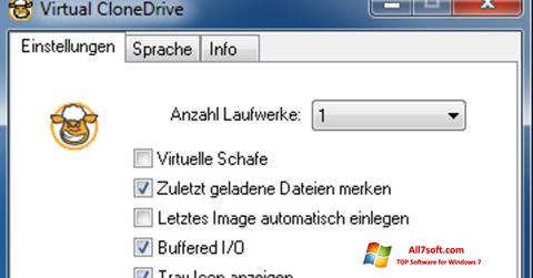 Ekraanipilt Virtual CloneDrive Windows 7