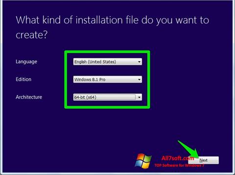 Ekraanipilt Windows Bootable Image Creator Windows 7