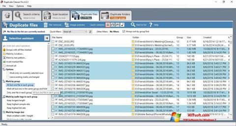 Ekraanipilt Duplicate Cleaner Windows 7