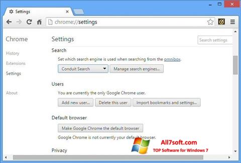 Ekraanipilt Chrome Cleanup Tool Windows 7
