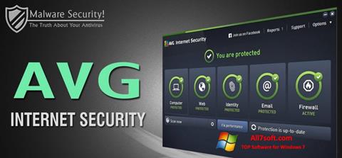 Ekraanipilt AVG Internet Security Windows 7