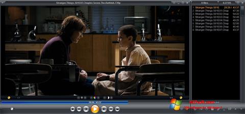 Ekraanipilt Zoom Player Windows 7