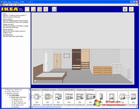 Ekraanipilt IKEA Home Planner Windows 7