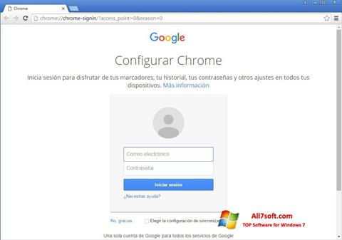 Ekraanipilt Google Chrome Canary Windows 7