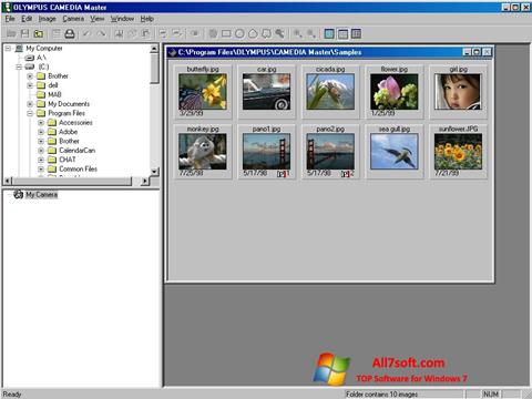 Ekraanipilt Olympus Master Windows 7