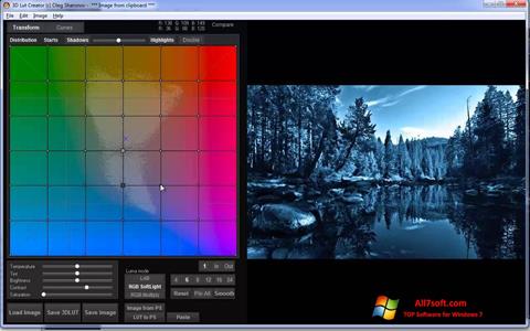 Ekraanipilt 3D LUT Creator Windows 7
