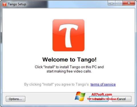 Ekraanipilt Tango Windows 7