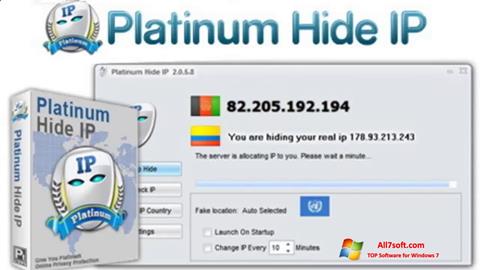Ekraanipilt Hide IP Platinum Windows 7