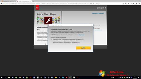 Ekraanipilt Flash Media Player Windows 7