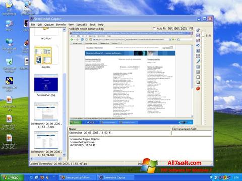 Ekraanipilt Screenshot Captor Windows 7