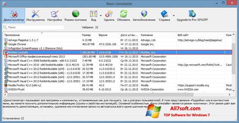 Ekraanipilt McAfee Consumer Product Removal Tool Windows 7