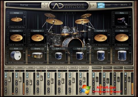 Ekraanipilt Addictive Drums Windows 7
