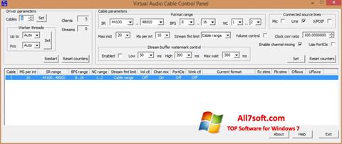 Ekraanipilt Virtual Audio Cable Windows 7