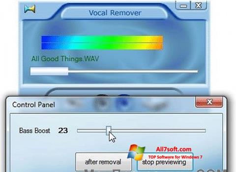 Ekraanipilt Yogen Vocal Remover Windows 7