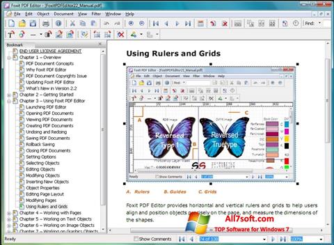 Ekraanipilt Foxit Advanced PDF Editor Windows 7