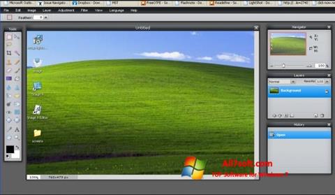 Ekraanipilt LightShot Windows 7